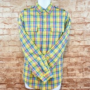 Polo Ralph Lauren Mens Custom L/S Dress Shirt EUC
